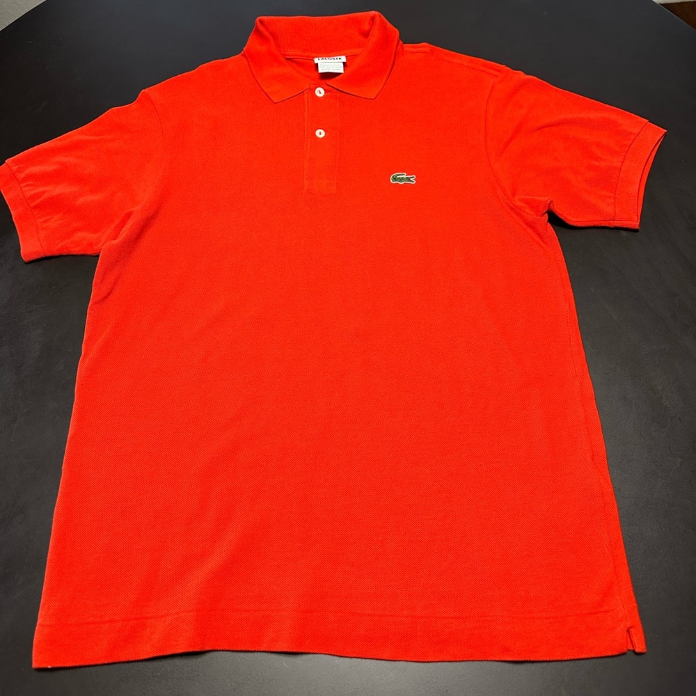 Lacoste Polo in Orange
